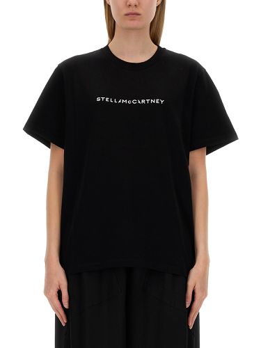 Stella mccartney t-shirt with logo - stella mccartney - Modalova