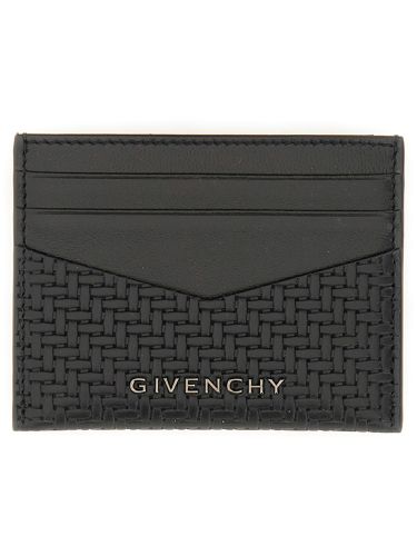 Givenchy woven leather card case - givenchy - Modalova