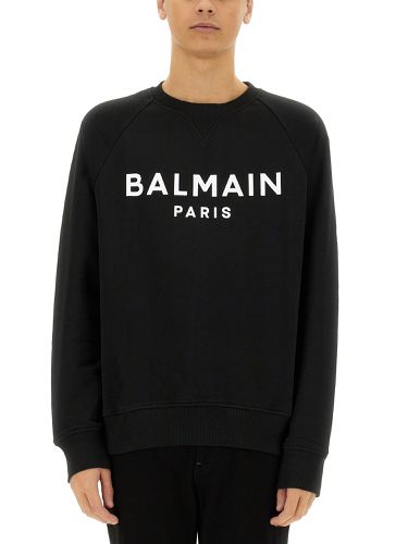 Balmain sweatshirt with logo - balmain - Modalova