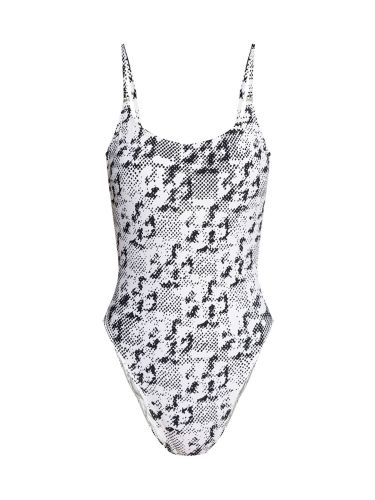 Gemini link" one-piece swimsuit - tory burch - Modalova