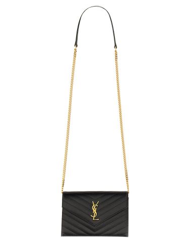 Envelope cassandre" wallet with chain - saint laurent - Modalova