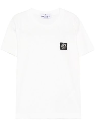 Stone island t-shirt with logo - stone island - Modalova