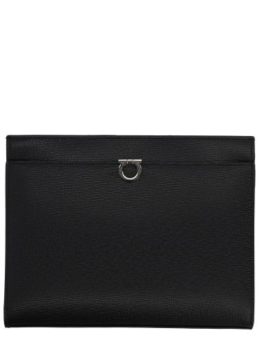 Ferragamo clutch bag "hooks" - ferragamo - Modalova