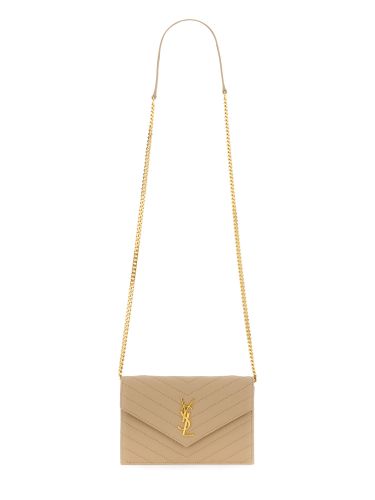 Envelope cassandre" wallet with chain - saint laurent - Modalova