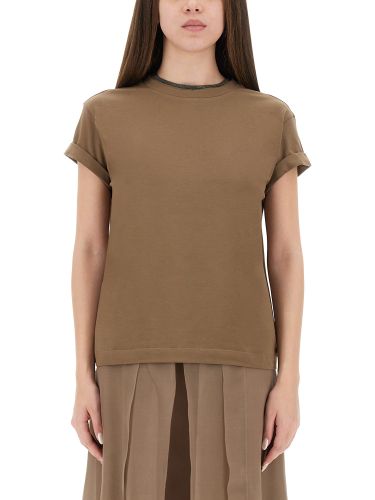 Cotton jersey t-shirt - brunello cucinelli - Modalova