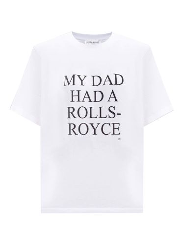 Victoria beckham t-shirt with print - victoria beckham - Modalova