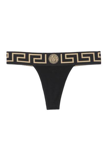 Versace thong with greek - versace - Modalova