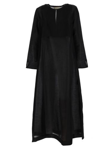 Tory burch long linen caftan - tory burch - Modalova
