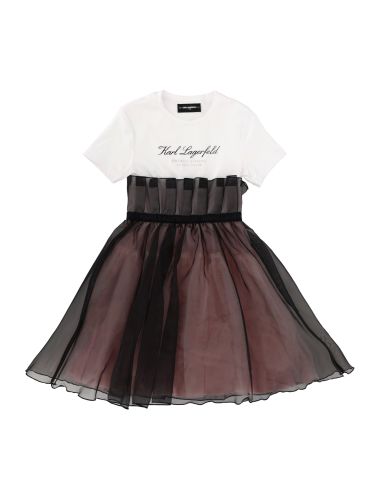 Vestito maniche corte - karl lagerfeld - Modalova