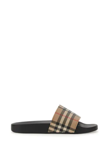 Burberry sandal "slide" - burberry - Modalova