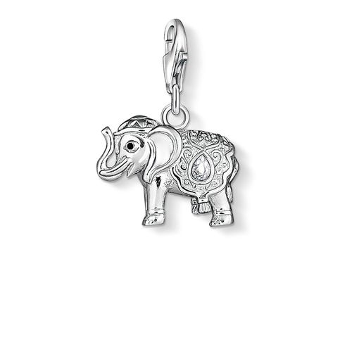 Elephant Charm White 925 Sterling Jewellery - Thomas Sabo - Modalova