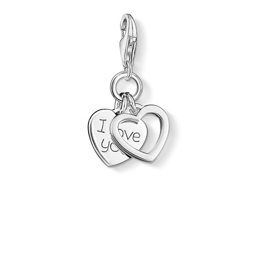 I Love You Charm 925 Sterling Silver Jewellery - Thomas Sabo - Modalova