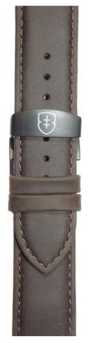 STR-L07 Men's 22mm Brown Leather Deployant Watch - Elliot Brown - Modalova