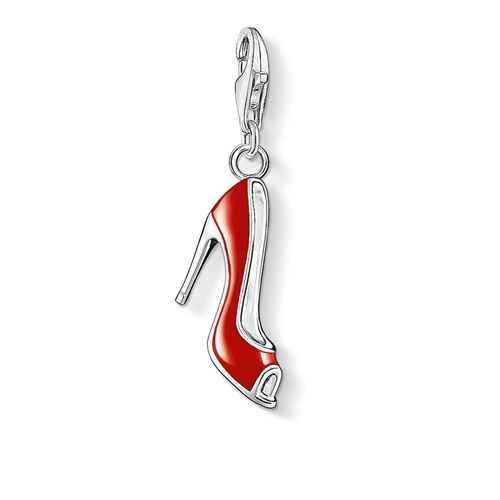 Pumps Charm Red 925 Sterling Silver Jewellery - Thomas Sabo - Modalova