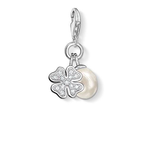 Cloverleaf Charm White 925 Sterling Jewellery - Thomas Sabo - Modalova