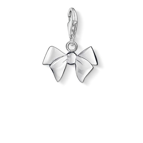 Bow Charm 925 Sterling Silver Jewellery - Thomas Sabo - Modalova