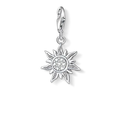 Sun Charm White 925 Sterling Silver Jewellery - Thomas Sabo - Modalova