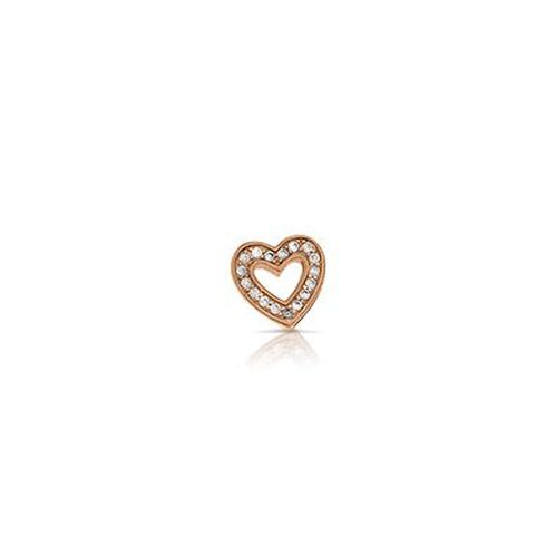 Dancing - 925/Rosegold-Plated Dancer Heart Jewellery - MY iMenso - Modalova