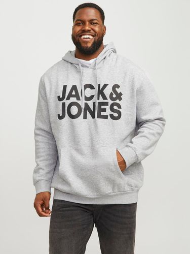 Plus Size Logo Hoodie - Jack & Jones - Modalova