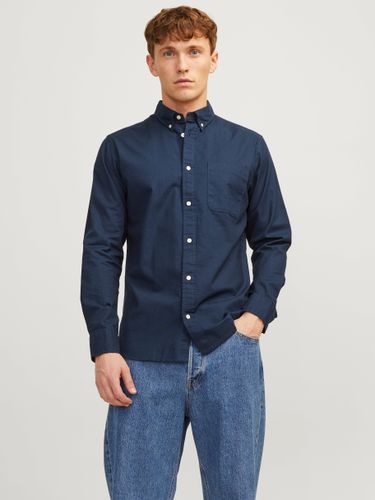 Organic Cotton Oxford Shirt - Jack & Jones - Modalova
