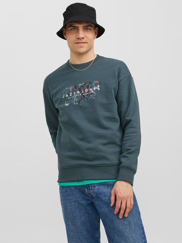 Trükitud Crew Neck Sweatshirt - Jack & Jones - Modalova