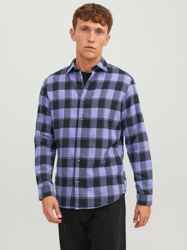 Slim Fit Checked Shirt - Jack & Jones - Modalova