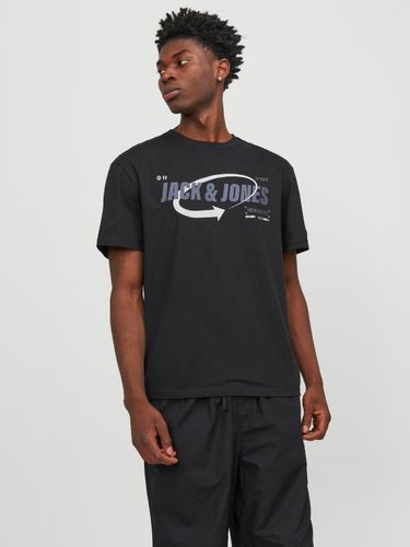 T-shirt Logo Col Rond - Jack & Jones - Modalova