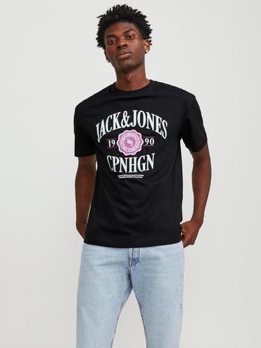 Trükitud Crew Neck T-shirt - Jack & Jones - Modalova