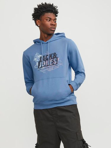 Sudadera Con Capucha Estampado - Jack & Jones - Modalova