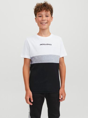 Camiseta Bloques De Color Para Chicos - Jack & Jones - Modalova