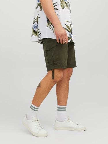 Plus Size Regular Fit Cargo Shorts - Jack & Jones - Modalova