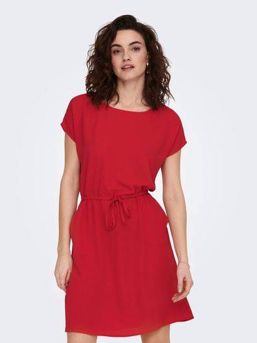Vestido Corto Corte Regular Cuello Redondo - ONLY - Modalova