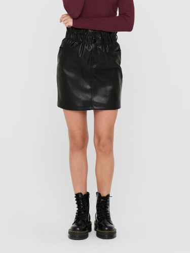 Leather Look Skirt - ONLY - Modalova