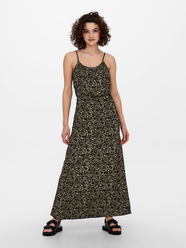 Patterned Strap Maxi Dress - ONLY - Modalova