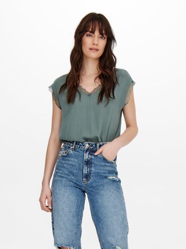 Lace Detail Top - ONLY - Modalova