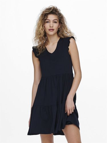 Mini Dress With Frills - ONLY - Modalova