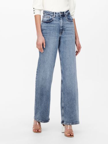 Onljuicy Life Wide High Waisted Jeans - ONLY - Modalova