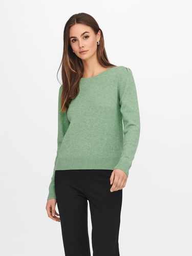 Puff Sleeved Knitted Pullover - ONLY - Modalova