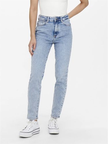 Onlemily Highwaisted Straight Fit Jeans - ONLY - Modalova