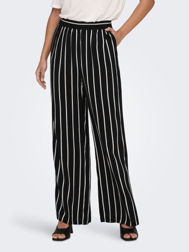 Wide Trousers With Mid Waist - ONLY - Modalova