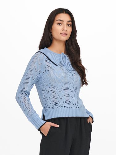 Collar Knitted Pullover - ONLY - Modalova