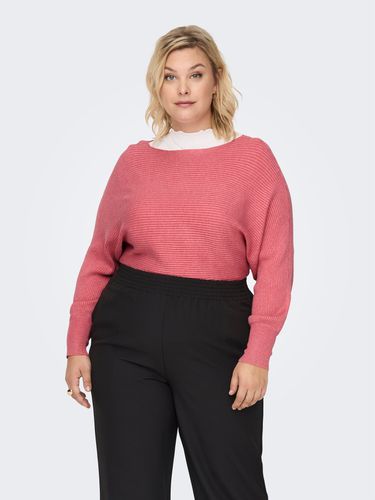 Curvy Rib Structured Knitted Pullover - ONLY - Modalova