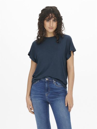 Solid Colored T-shirt - ONLY - Modalova