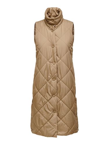 Petite Quilted Waistcoat - ONLY - Modalova