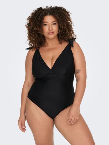 Curvy Swimsuit With Bow Details - ONLY - Modalova