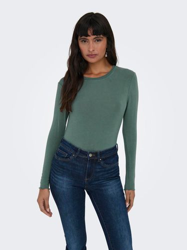 Wave Edge Long Sleeved Top - ONLY - Modalova