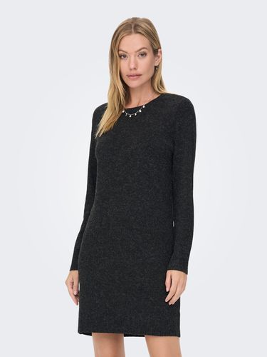 Long Sleeved Knitted Dress - ONLY - Modalova