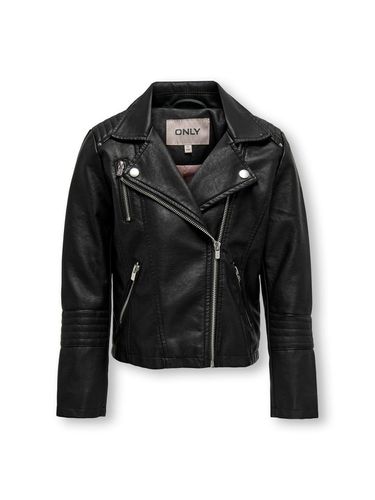 Faux Leather Biker Jacket - ONLY - Modalova