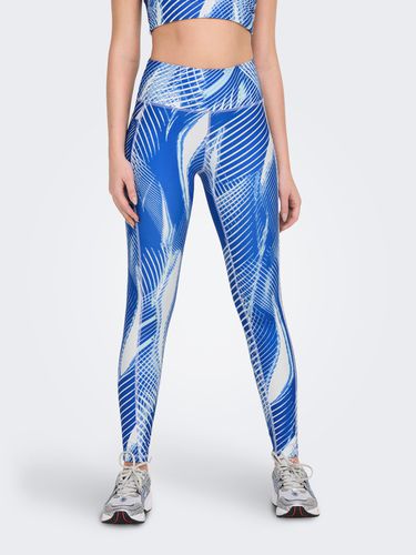 Leggings Corte Stretch Cintura Alta - ONLY - Modalova