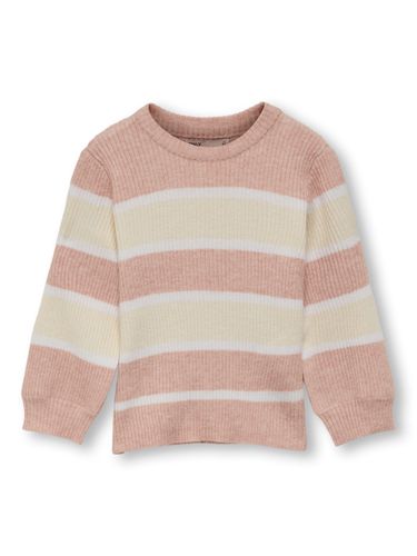 Mini Stripe Knitted Pullover - ONLY - Modalova